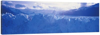 Perito Moreno Glacier Under A Beaming Sun, Los Glaciares National Park, Santa Cruz Province, Patagonia, Argentina Canvas Art Print - Snowscape Art
