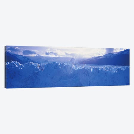 Perito Moreno Glacier Under A Beaming Sun, Los Glaciares National Park, Santa Cruz Province, Patagonia, Argentina Canvas Print #PIM4871} by Panoramic Images Canvas Art