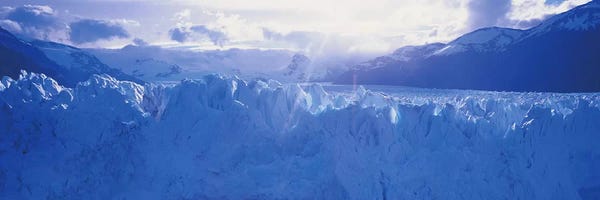 Santa Cruz: Perito Moreno Glacier Under A Beaming Sun, Los Glaciares National Park, Santa Cruz Province, Patagonia, Argentina by Panoramic Images