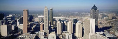 High angle view of buildings in a cityAtlanta, Georgia, USA by Panoramic Images canvas print