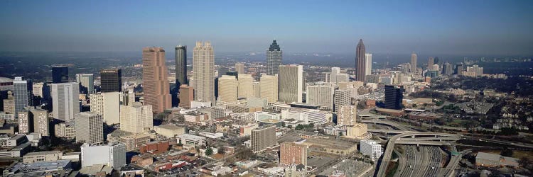 High angle view of buildings in a cityAtlanta, Georgia, USA