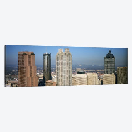 Skyscrapers in a cityAtlanta, Georgia, USA Canvas Print #PIM4888} by Panoramic Images Art Print