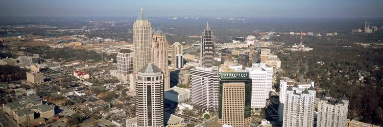 High angle view of buildings in a cityAtlanta, Georgia, USA