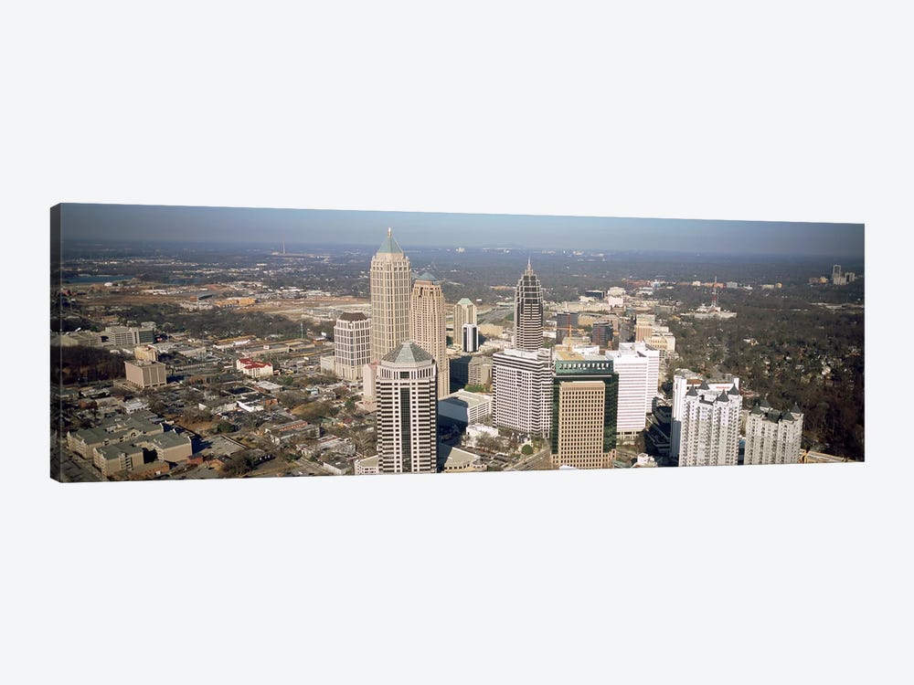 High angle view of buildings in a cityAtlanta, Georgia, USA by Panoramic Images 1-piece Canvas Artwork