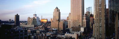 High angle view of buildings in a cityAtlanta, Georgia, USA by Panoramic Images canvas print