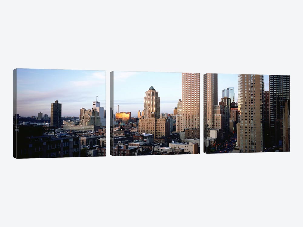 High angle view of buildings in a cityAtlanta, Georgia, USA by Panoramic Images 3-piece Canvas Artwork