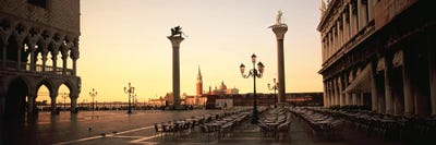 Piazzetta di San Marco At Dusk, Venice, Italy by Panoramic Images canvas print