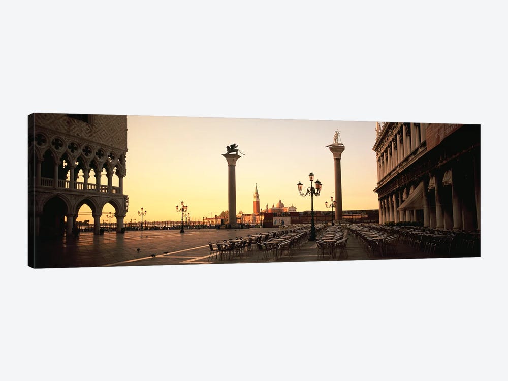 Piazzetta di San Marco At Dusk, Venice, Italy by Panoramic Images 1-piece Canvas Artwork