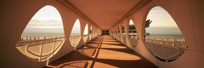 Covered Catwalk, Terrazza a Mare, Lignano Sabbiadoro, Friuli-Venezia-Giulia, Italy by Panoramic Images multi panel art