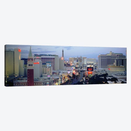 High angle view of buildings in a city, The Strip, Las Vegas, Nevada, USA Canvas Print #PIM4918} by Panoramic Images Art Print