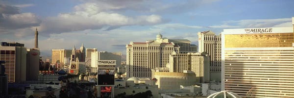 Las Vegas: High angle view of buildings in a city, The Strip, Las Vegas, Nevada, USA #2 by Panoramic Images
