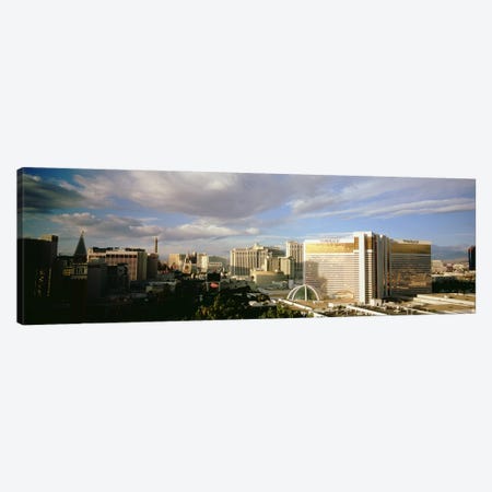 High angle view of buildings in a city, The Strip, Las Vegas, Nevada, USA #3 Canvas Print #PIM4920} by Panoramic Images Canvas Art