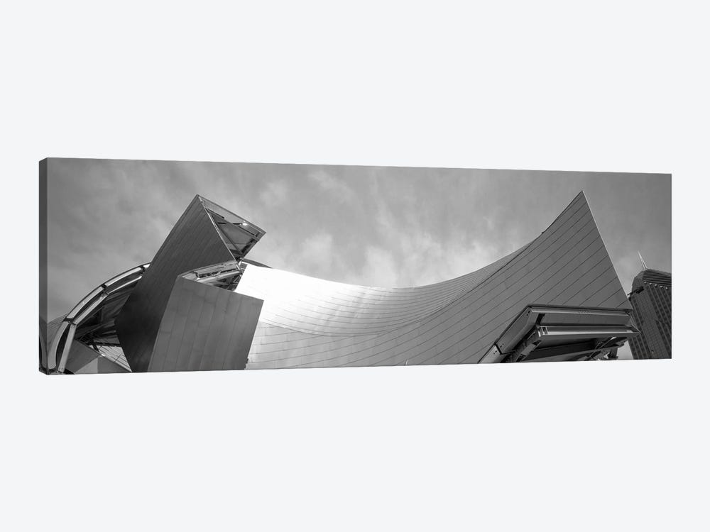 Low Angle View Of A Building, Millennium Park, Chicago, Illinois, USA by Panoramic Images 1-piece Canvas Art Print