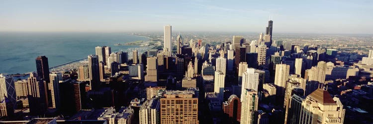 High angle view of buildings in a city, Chicago, Illinois, USA #2