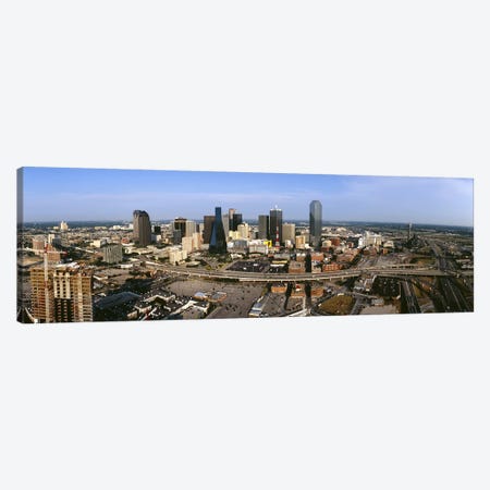 Aerial view of a city, Dallas, Texas, USA Canvas Print #PIM4944} by Panoramic Images Canvas Art Print