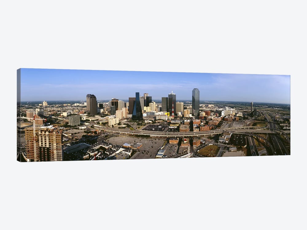 Aerial view of a city, Dallas, Texas, USA by Panoramic Images 1-piece Canvas Artwork