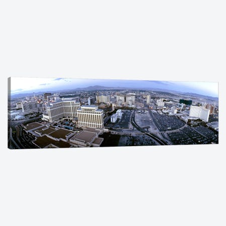 Aerial view of a city, Las Vegas, Nevada, USA Canvas Print #PIM4945} by Panoramic Images Art Print