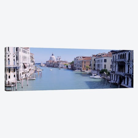 Buildings Along A Canal, Santa Maria Della Salute, Venice, Italy Canvas Print #PIM4955} by Panoramic Images Canvas Wall Art