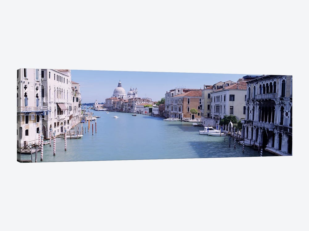Buildings Along A Canal, Santa Maria Della Salute, Venice, Italy by Panoramic Images 1-piece Canvas Artwork