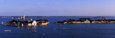 High Angle View Of Buildings Surrounded By Water, San Giorgio Maggiore, Venice, Italy by Panoramic Images multi panel art