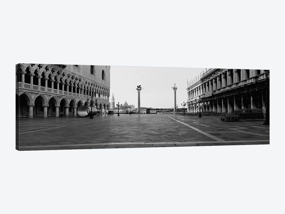 Piazzetta di San Marco In B&W, Venice, Italy by Panoramic Images 1-piece Canvas Art Print