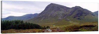 Mountain Landscape, Glen Coe, Highlands, Scotland, United Kingdom Canvas Art Print - Scotland Art
