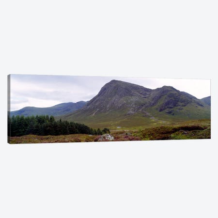 Mountain Landscape, Glen Coe, Highlands, Scotland, United Kingdom Canvas Print #PIM4965} by Panoramic Images Canvas Art Print