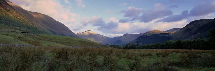 Narrow Valley Landscape, Glen Nevis, Highlands, Scotland, United Kingdom