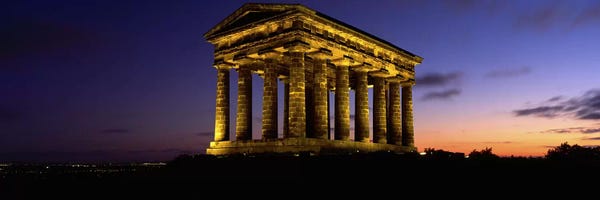 Durham: Low Angle View Of A Building, Penshaw Monument, Durham, England, United Kingdom by Panoramic Images