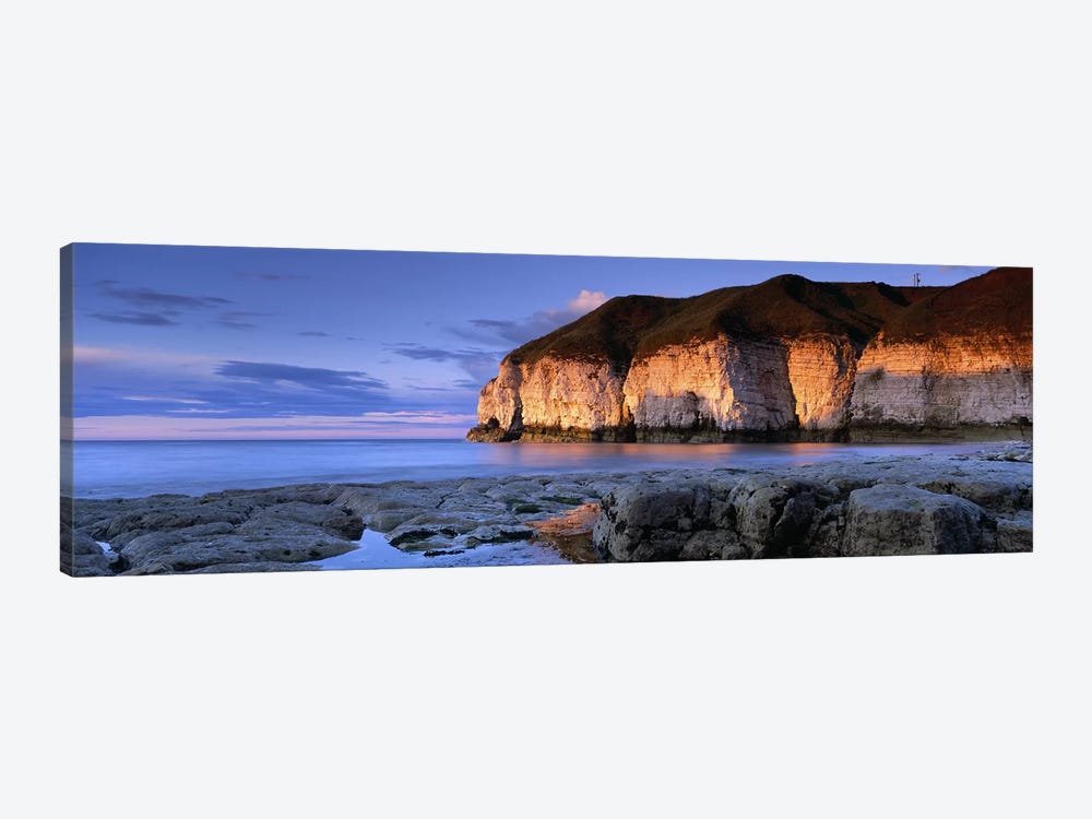 Coastal Cliffs, Thornwick Bay, Yorkshire, England, United Kingdom by Panoramic Images 1-piece Art Print