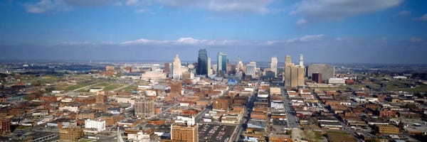 Kansas City Skylines: Buildings in a city, Hyatt Regency Crown Center, Kansas City, Jackson County, Missouri, USA by Panoramic Images