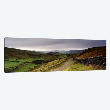 Upper Valley Landscape, Ribblesdale, Yorkshire, England, United Kingdom Canvas Print #PIM4992} by Panoramic Images Canvas Print