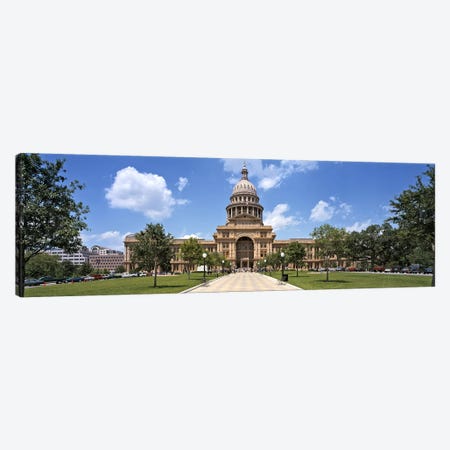 Facade of a government building, Texas State Capitol, Austin, Texas, USA Canvas Print #PIM4999} by Panoramic Images Canvas Art Print