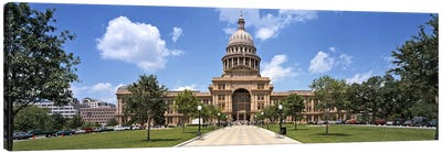 Facade of a government building, Texas State Capitol, Austin, Texas, USA Canvas Art Print - Austin Art