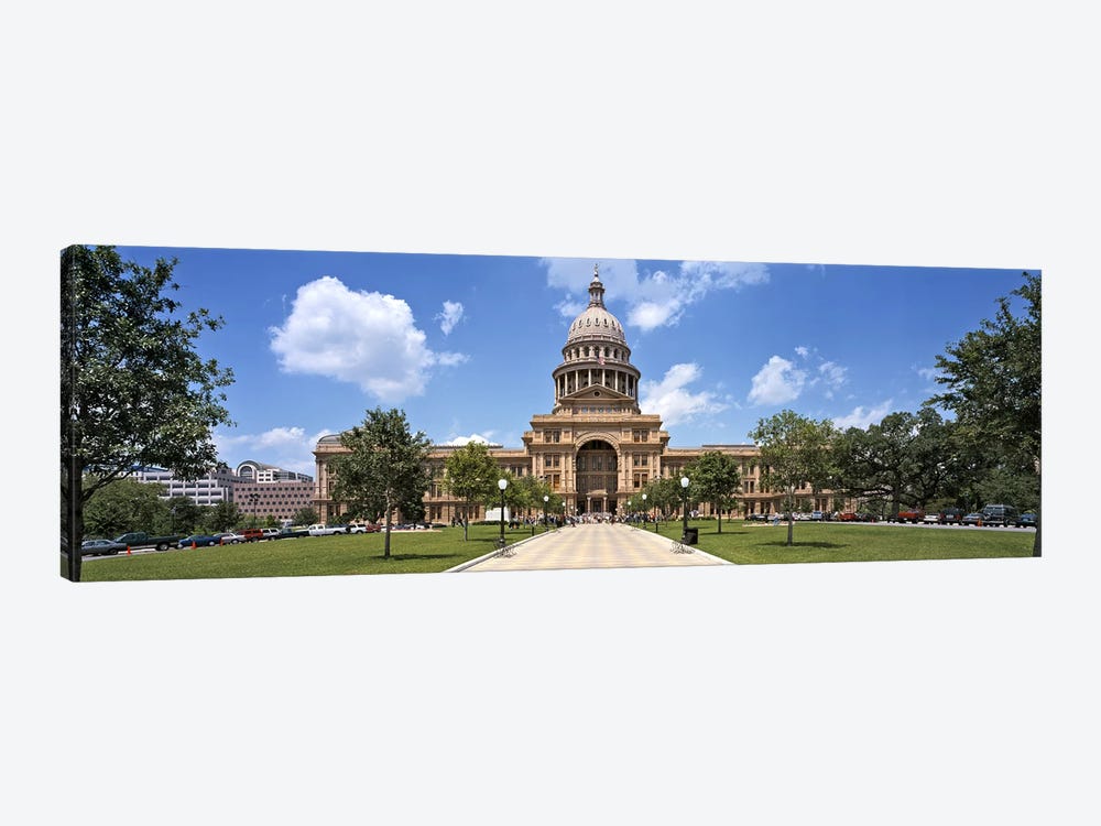 Facade of a government building, Texas State Capitol, Austin, Texas, USA by Panoramic Images 1-piece Canvas Wall Art