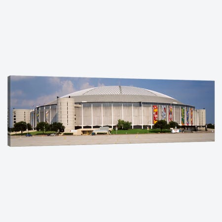 Baseball stadium, Houston Astrodome, Houston, Texas, USA Canvas Print #PIM49} by Panoramic Images Canvas Artwork