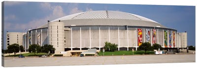 Baseball stadium, Houston Astrodome, Houston, Texas, USA Canvas Art Print - Stadium Art