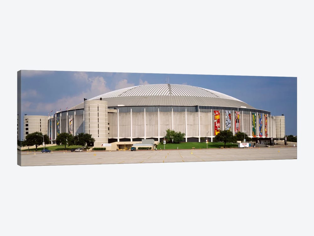 Baseball stadium, Houston Astrodome, Houston, Texas, USA by Panoramic Images 1-piece Canvas Art Print