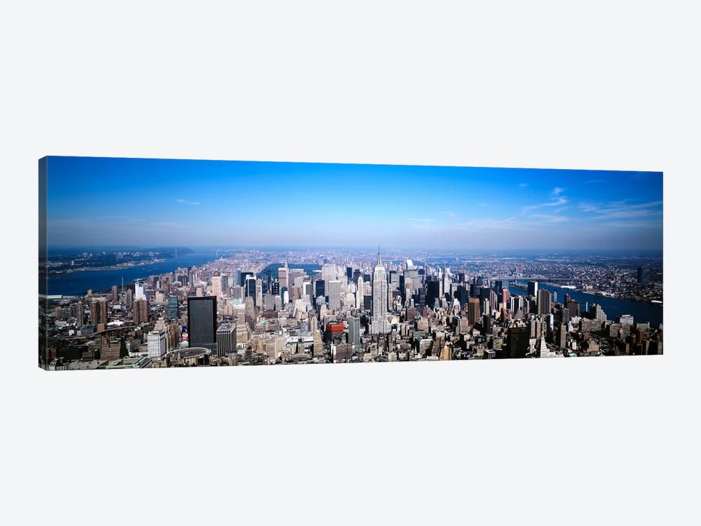 Aerial View, Midtown, New York City, New York, USA by Panoramic Images 1-piece Canvas Artwork