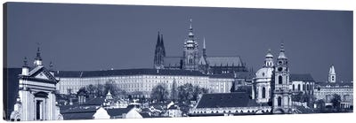 Buildings In A City, Hradcany Castle, St. Nicholas Church, Prague, Czech Republic Canvas Art Print - Czech Republic Art