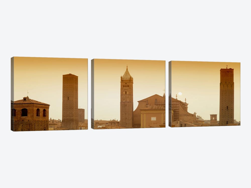 Buildings in a city, Bologna, Italy by Panoramic Images 3-piece Canvas Art