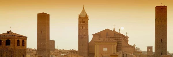 Emilia-Romagna: Buildings in a city, Bologna, Italy by Panoramic Images