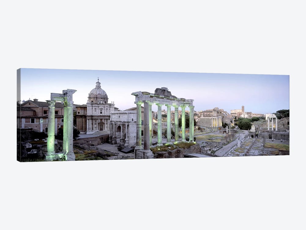 Ruins of an old building, Rome, Italy by Panoramic Images 1-piece Canvas Wall Art
