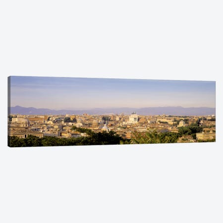 High-Angle View, Rome, Lazio, Italy Canvas Print #PIM5014} by Panoramic Images Canvas Wall Art
