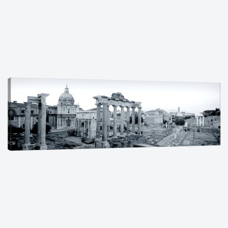 Ruins Of An Old Building, Rome, Italy #2 Canvas Print #PIM5015} by Panoramic Images Canvas Wall Art