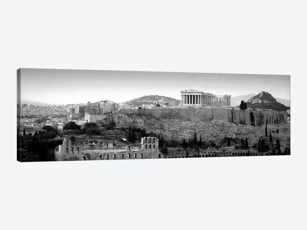 Acropolis In B&W, Athens, Greece by Panoramic Images 1-piece Canvas Wall Art