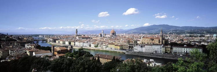 High-Angle View Of Historic Centre, Florence, Tuscany, Italy