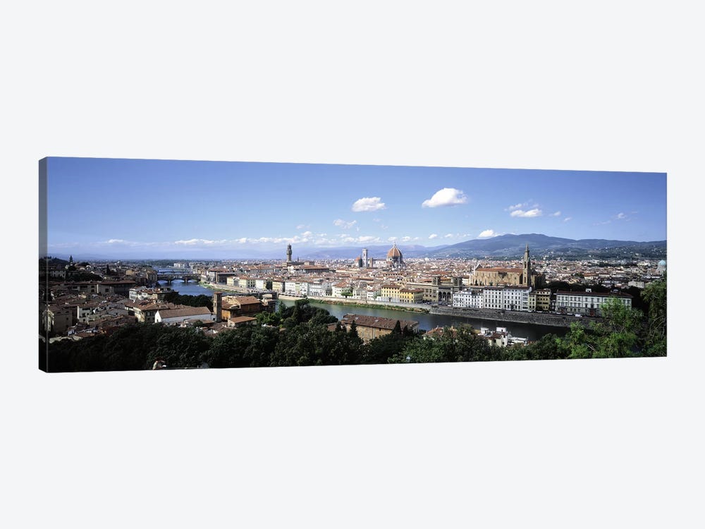 High-Angle View Of Historic Centre, Florence, Tuscany, Italy by Panoramic Images 1-piece Canvas Art