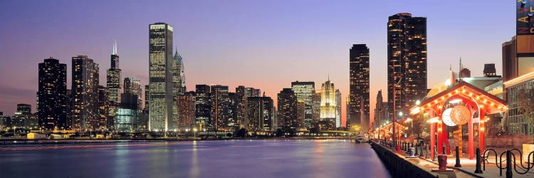 View of The Navy Pier & SkylineChicago, Illinois, USA