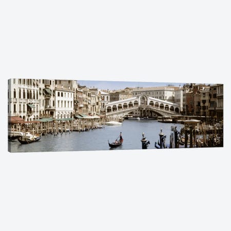 Rialto Bridge, Venice, Veneto, Italy Canvas Print #PIM5032} by Panoramic Images Canvas Print